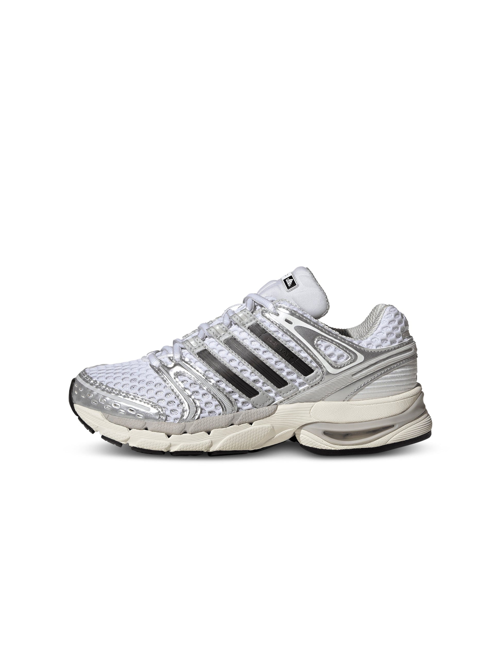 Adidas Big Kids Adistar Control 5 - White/Silver Denim Exchange