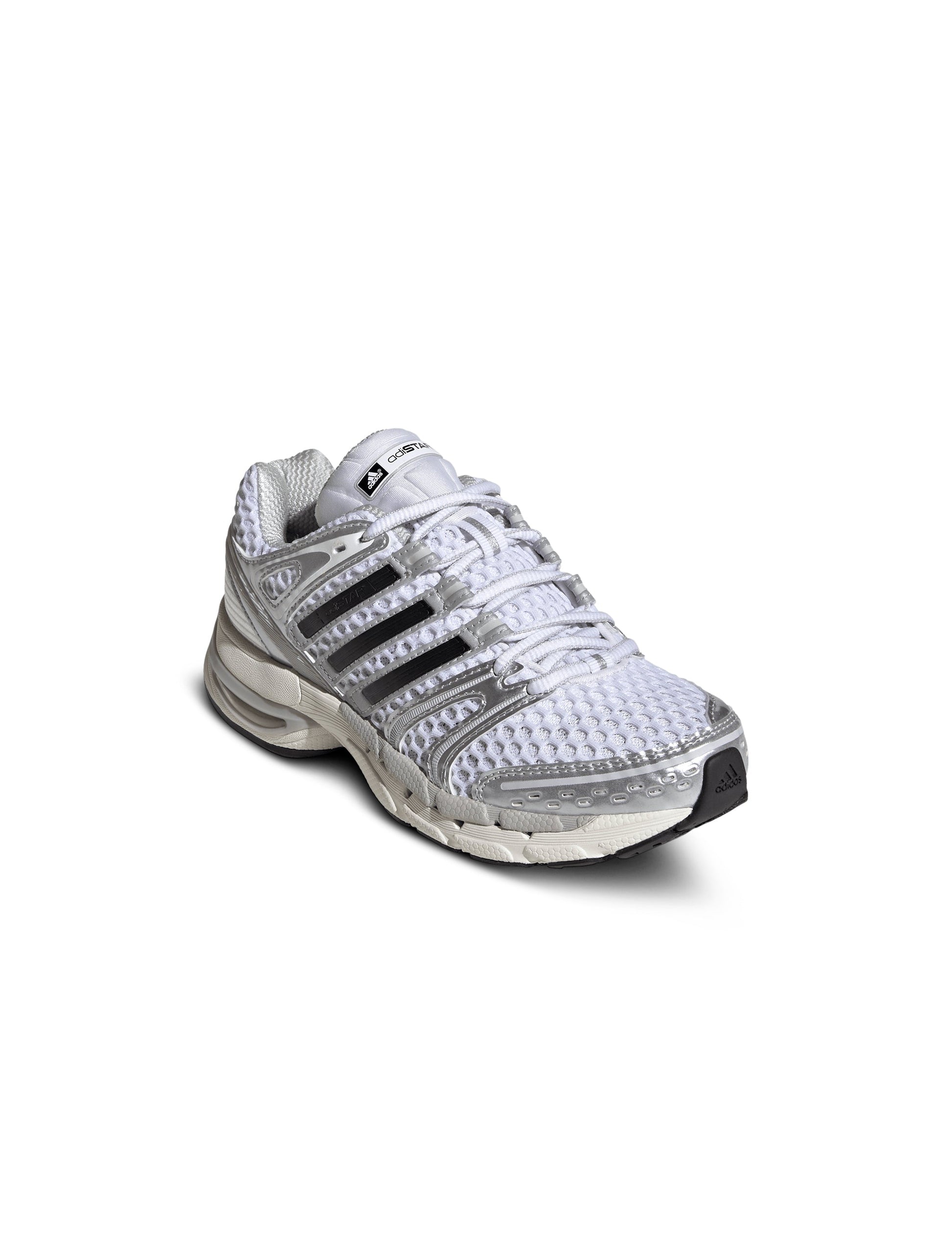 Adidas Big Kids Adistar Control 5 - White/Silver Denim Exchange
