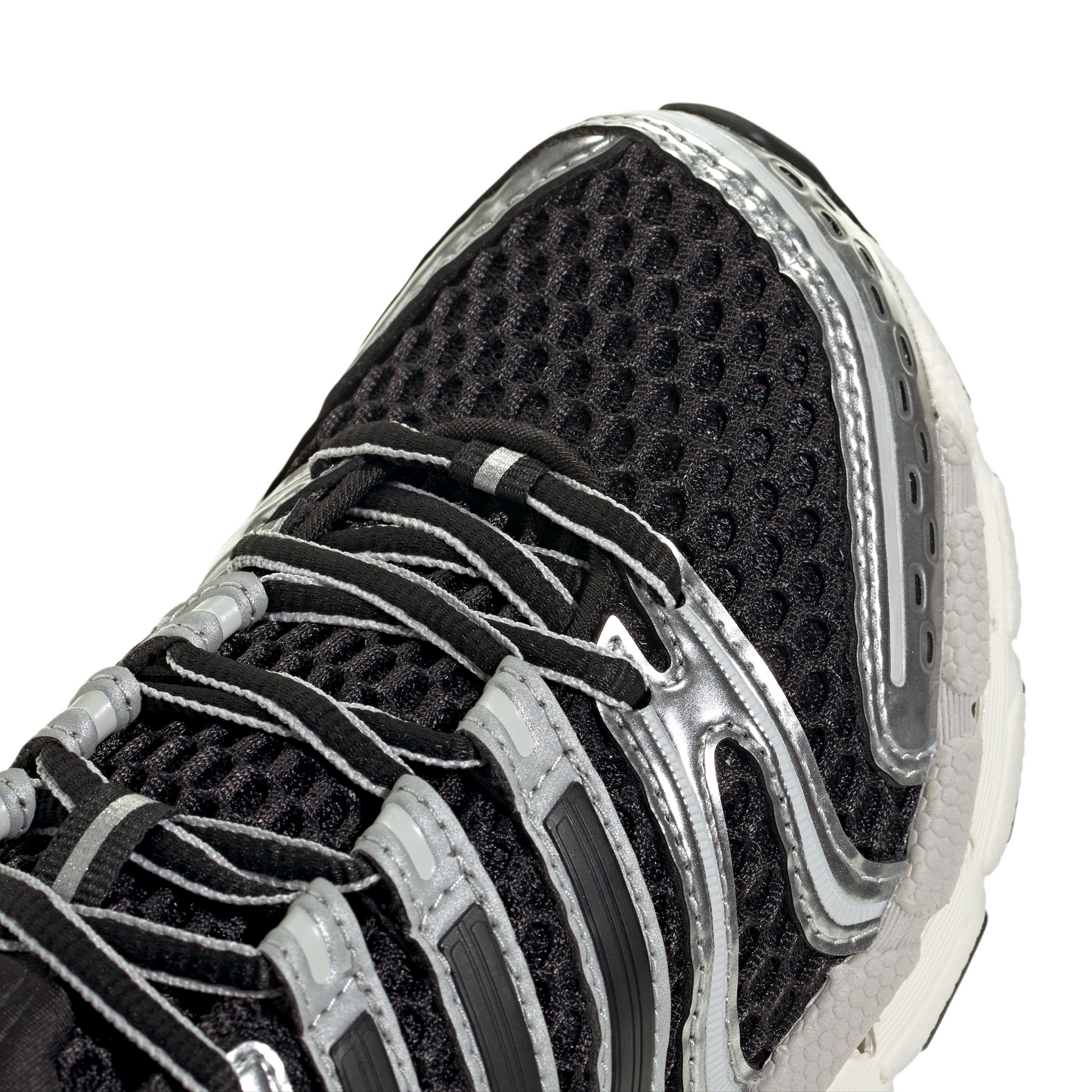 Adidas Big Kids Adistar Control 5 - Black/Silver Denim Exchange