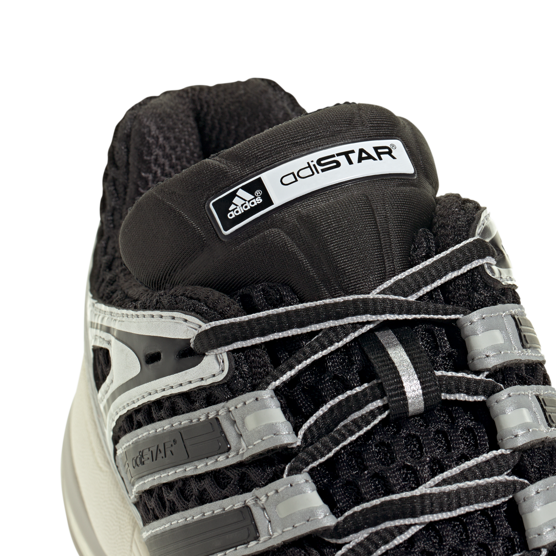 Adidas Big Kids Adistar Control 5 - Black/Silver Denim Exchange