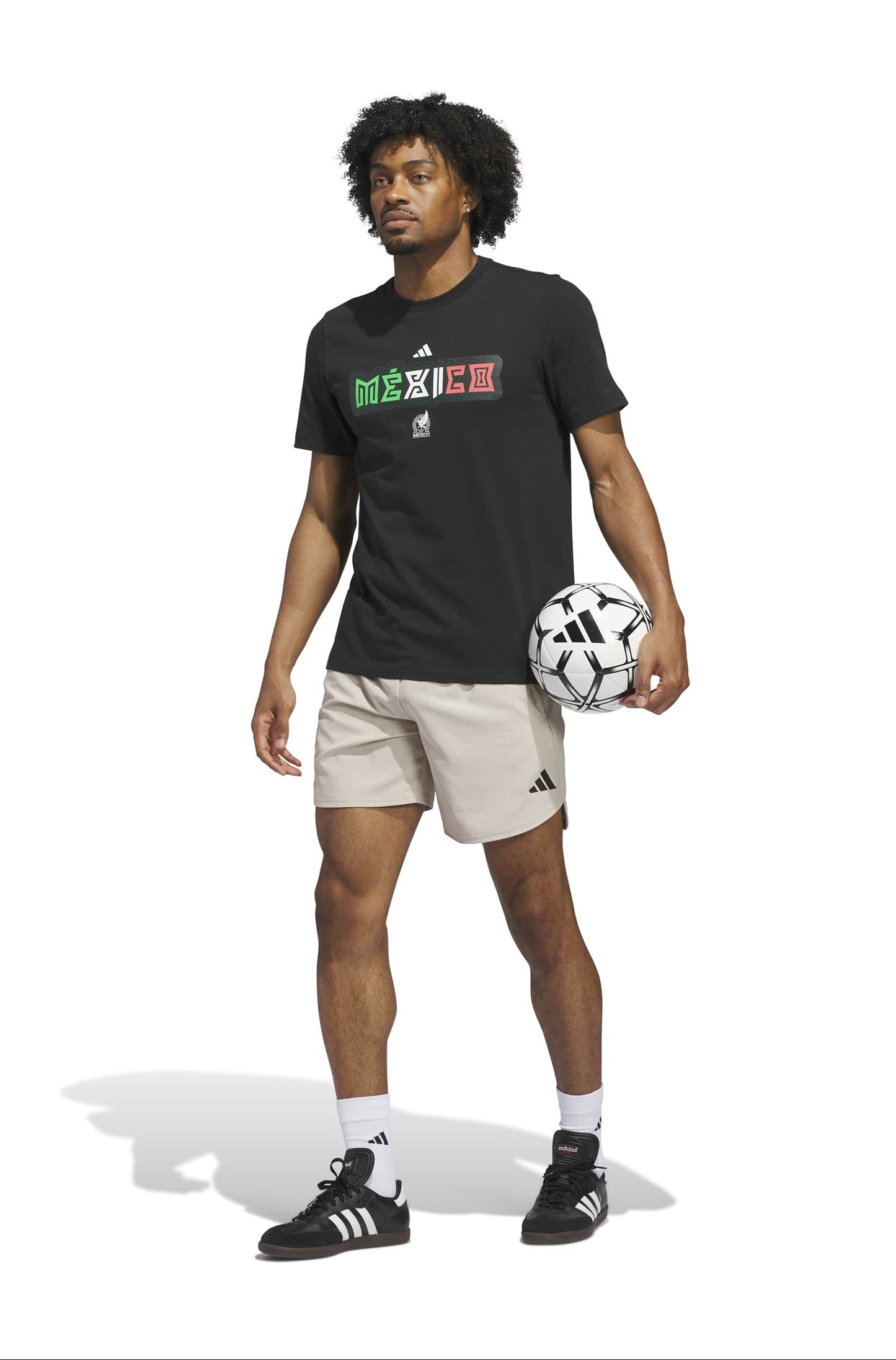 Adidas Mens World Cup 26 Mexico Tee - Black Denim Exchange