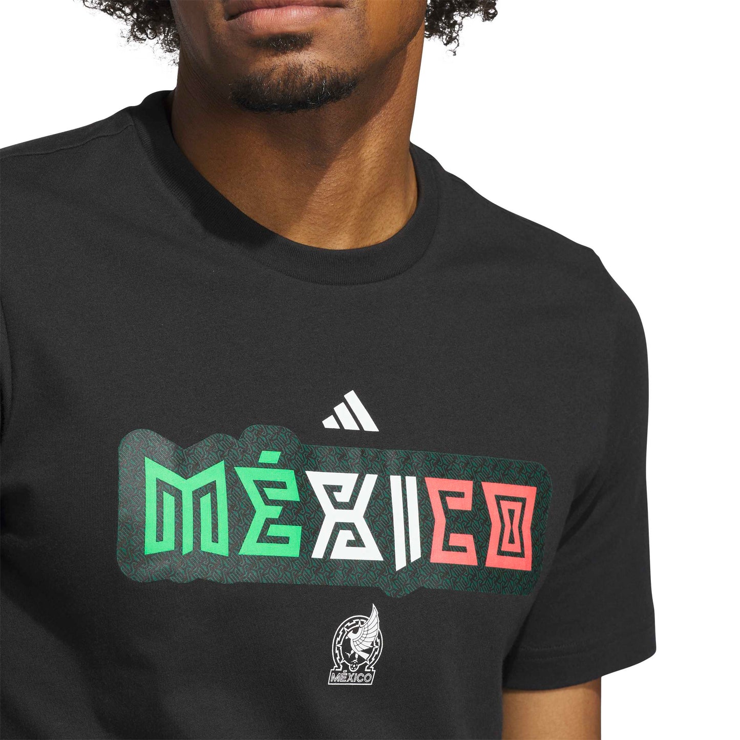 Adidas Mens World Cup 26 Mexico Tee - Black Denim Exchange