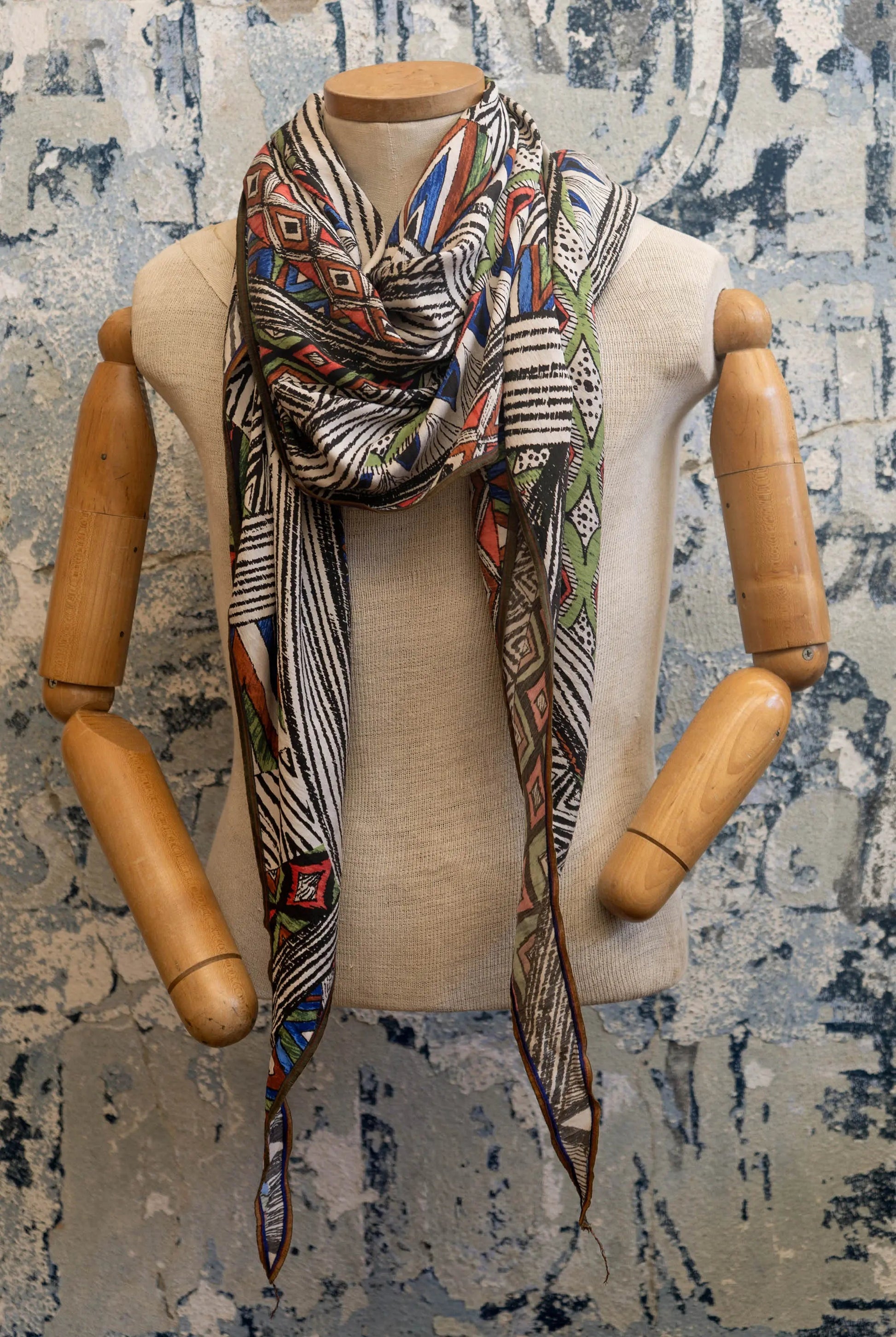 Kora Silk Scarf Late Sunday Afternoon