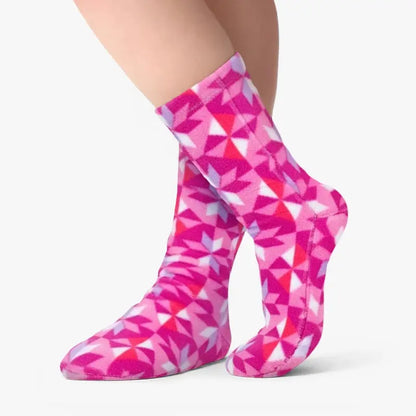 Polar Feet Fleece Socks - Kaleidoscope Polar Feet® LLC