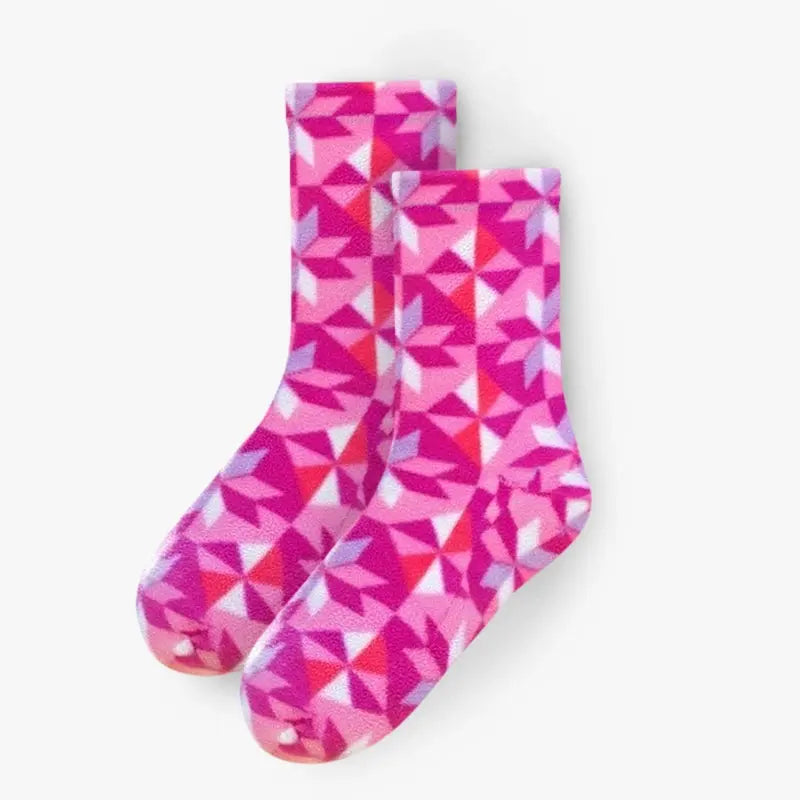 Polar Feet Fleece Socks - Kaleidoscope Polar Feet® LLC