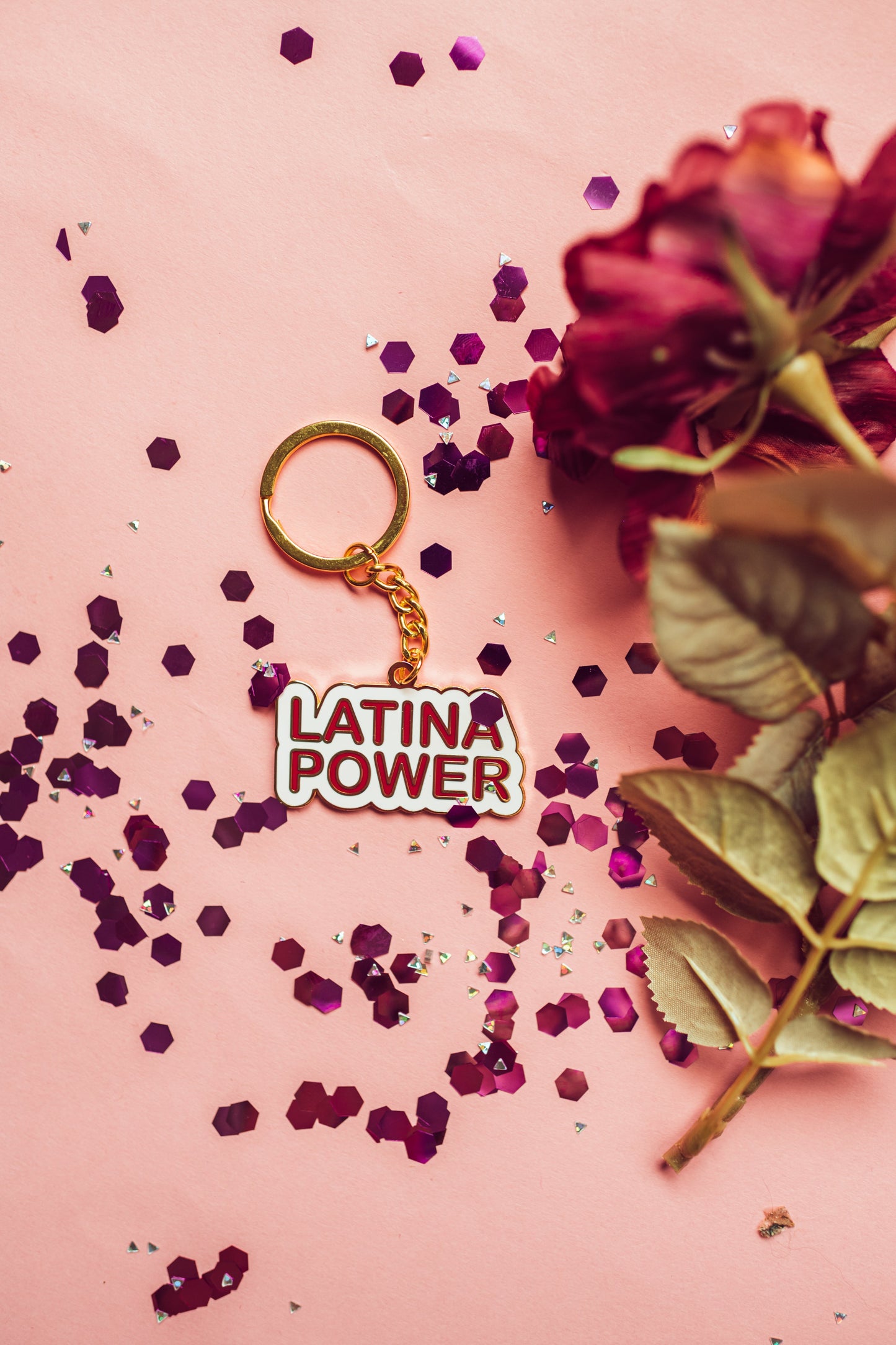 Latina Power Keychain JZD