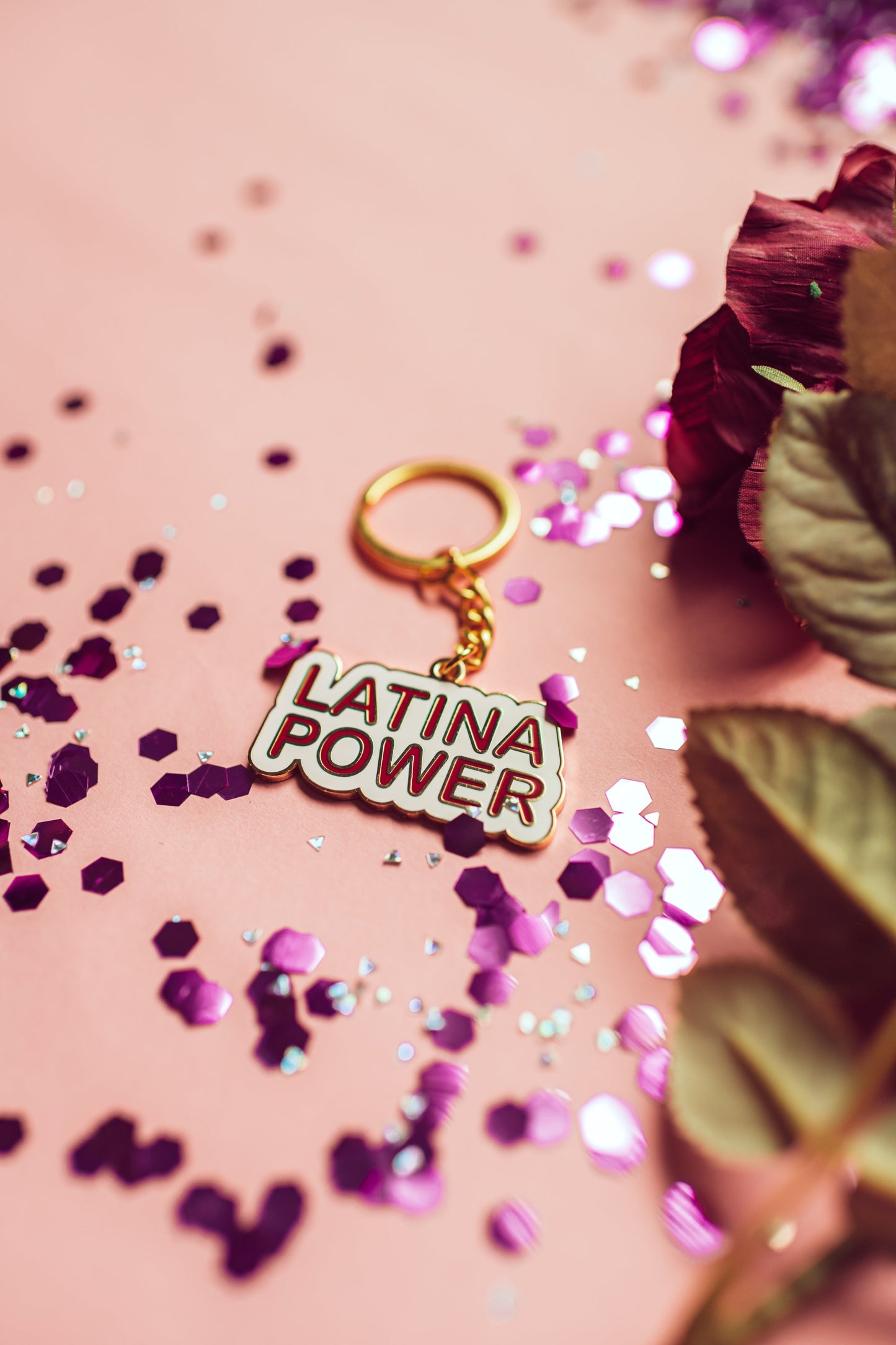 Latina Power Keychain JZD