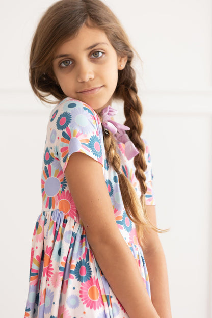 Keep Growing S/S Pocket Twirl Dress Mila & Rose ®