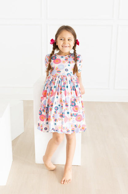 Keep Growing S/S Pocket Twirl Dress Mila & Rose ®