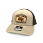 Father Mows Best Brown (Woven Patch) Shield Republic