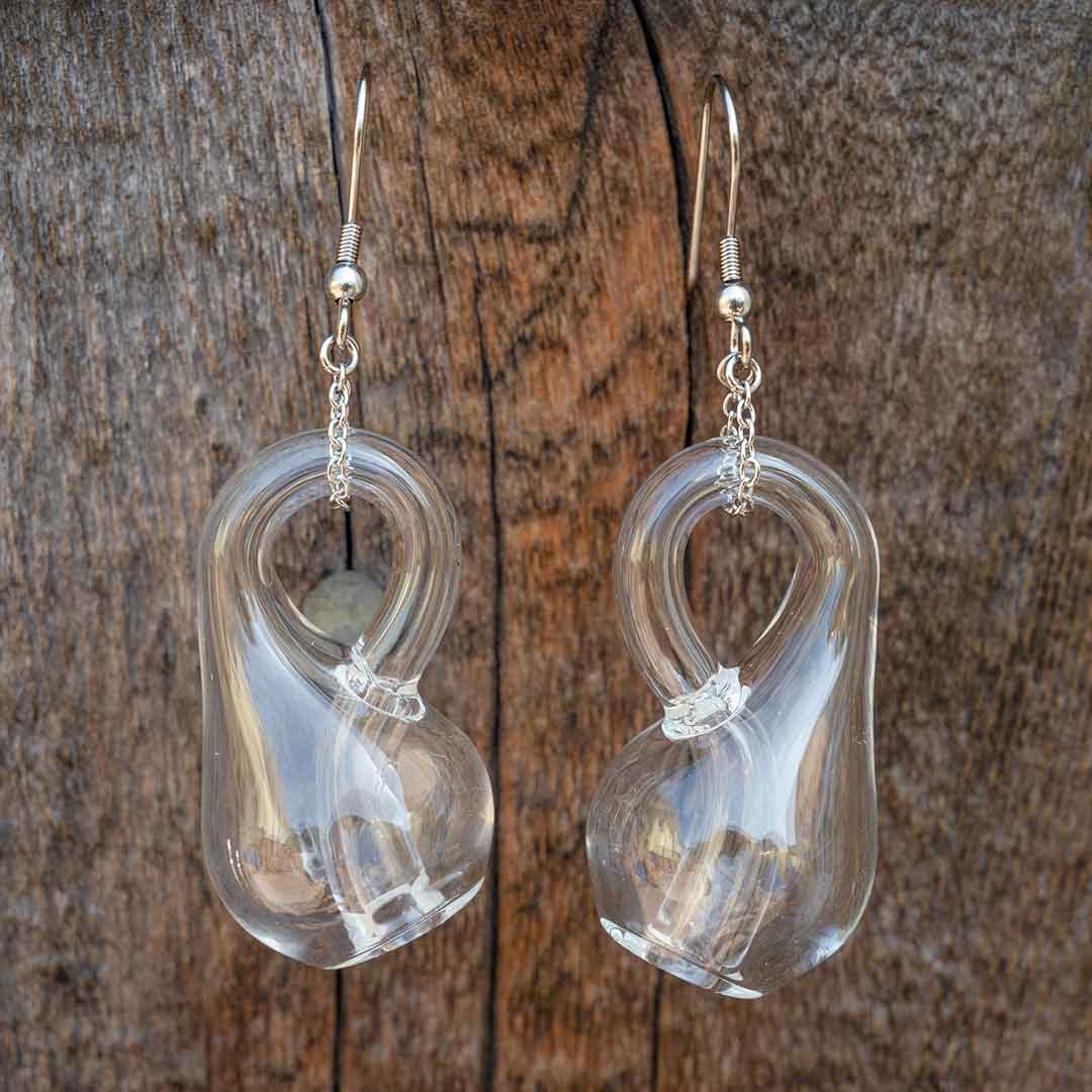 Klein Bottle Earrings Princess Awesome & Boy Wonder
