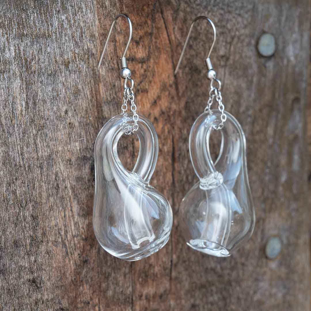 Klein Bottle Earrings Princess Awesome & Boy Wonder