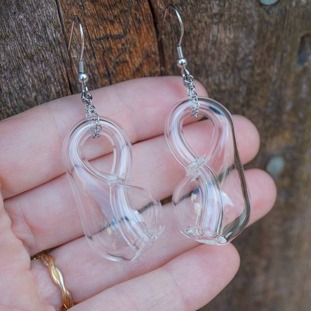 Klein Bottle Earrings Princess Awesome & Boy Wonder