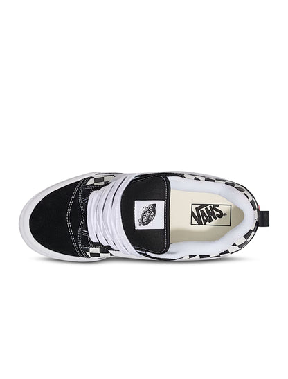 Vans Mens Knu School - Checkerboard Black Denim Exchange