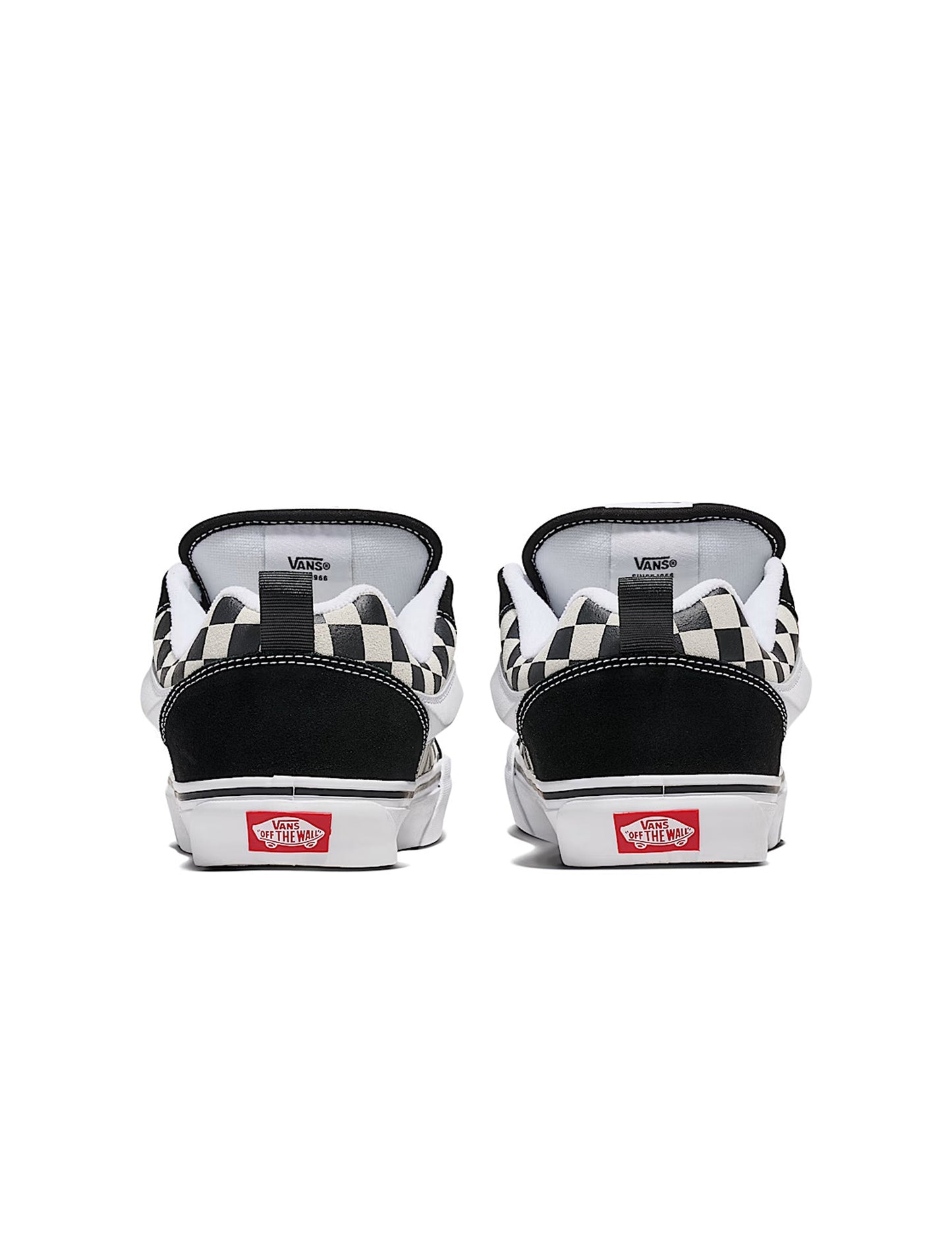 Vans Mens Knu School - Checkerboard Black Denim Exchange