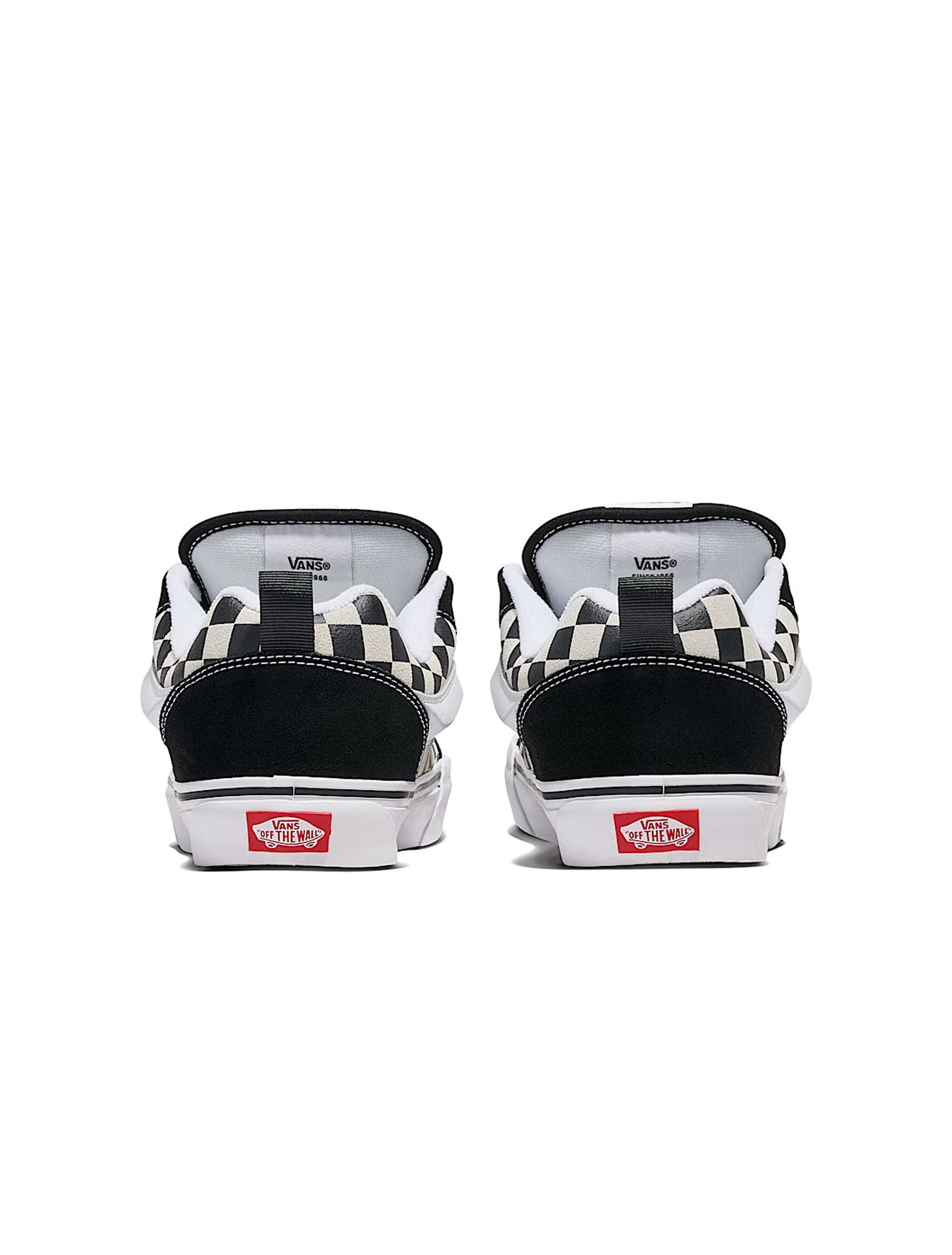 Vans Mens Knu School - Checkerboard Black Denim Exchange