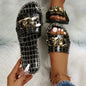 Plus Size Women's Fashion Flat Sandals