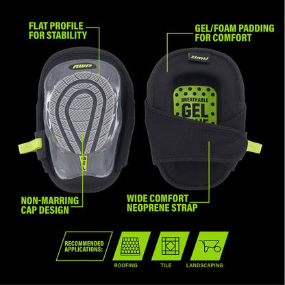 AWP L-22380-4 Gel Stabilizer Knee Pads VM Hardware