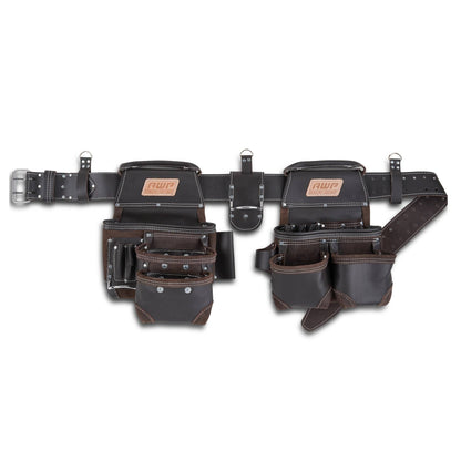 AWP L-903-1 TrapJaw Oil Tanned Leather Tool Rig VM Hardware