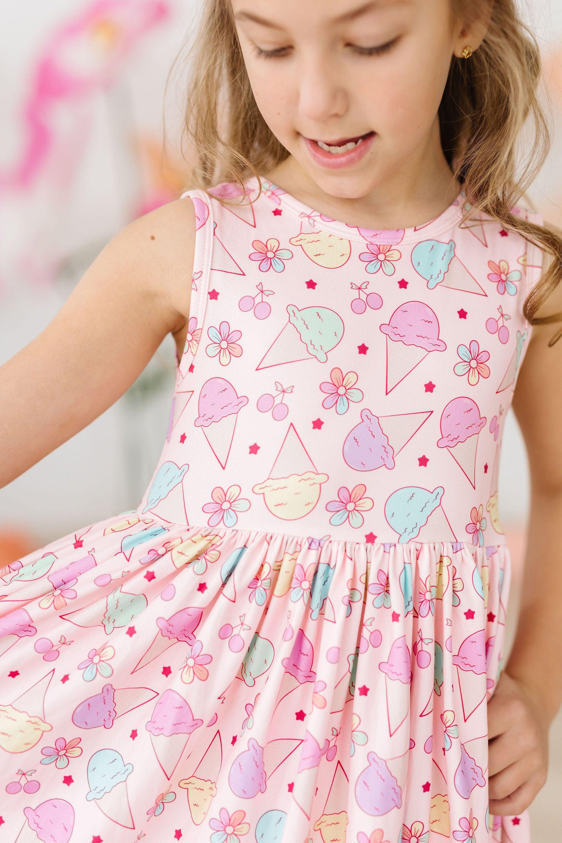 Ice Cream & Shout Tank Twirl Dress Mila & Rose ®