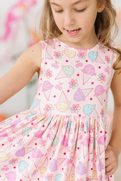 Ice Cream & Shout Tank Twirl Dress Mila & Rose ®