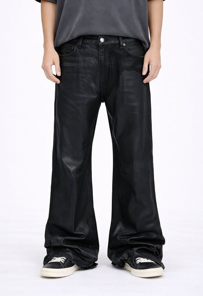 WIDEBOY PATCHWORK WAXED DENIM