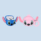 BGAANM Cute Air pods Silicone Cover with Keychain Cartoon Skin Design Headphones