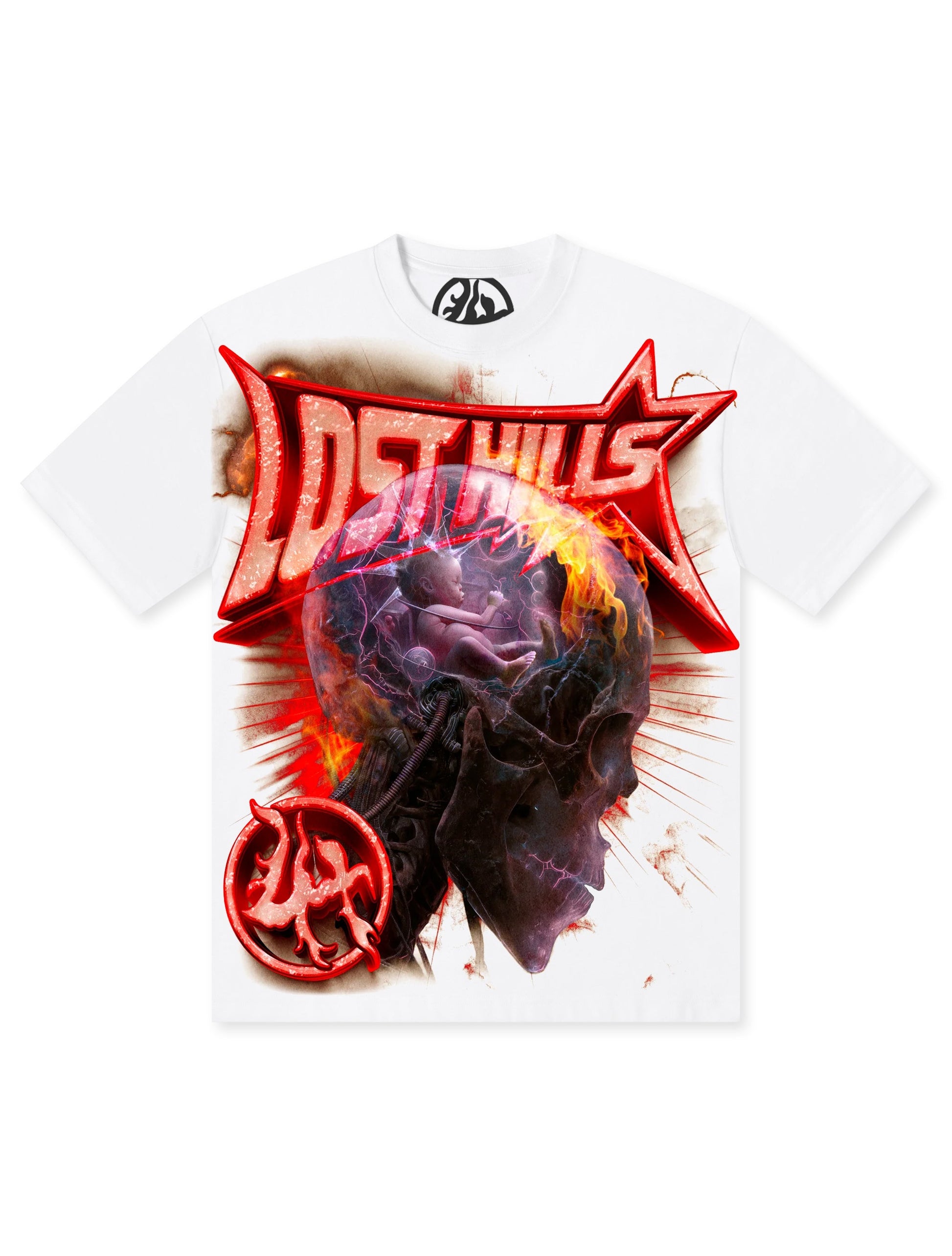 Losthills Born in Chaos Tee Denim Exchange
