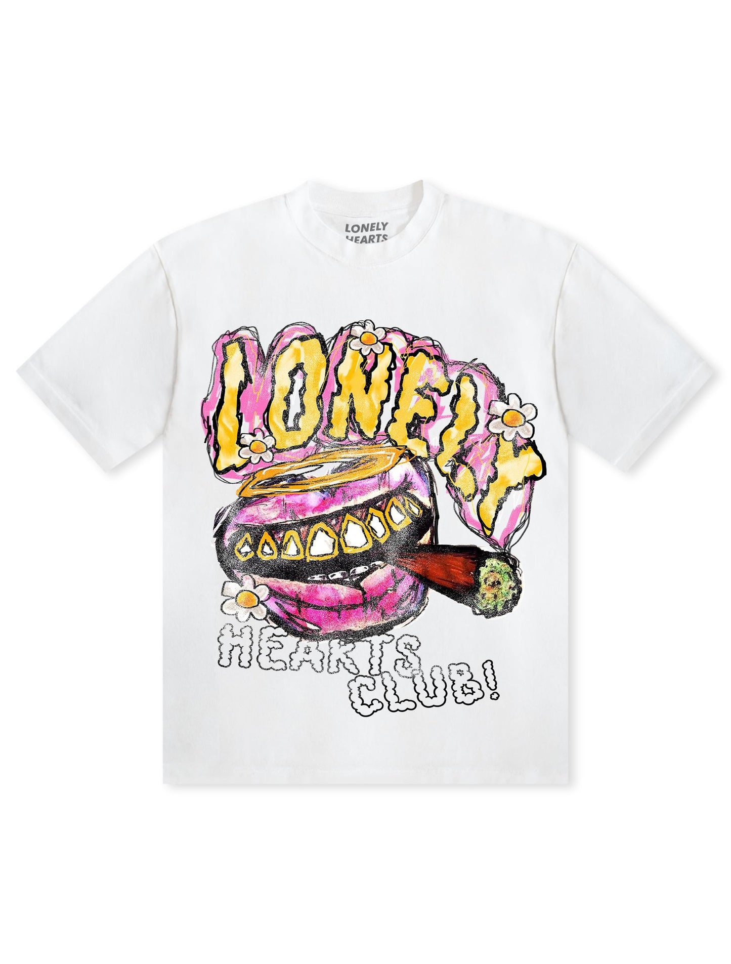 Lonely Hearts Club Rich In Flavor Premium T-Shirt - Off-white Denim Exchange