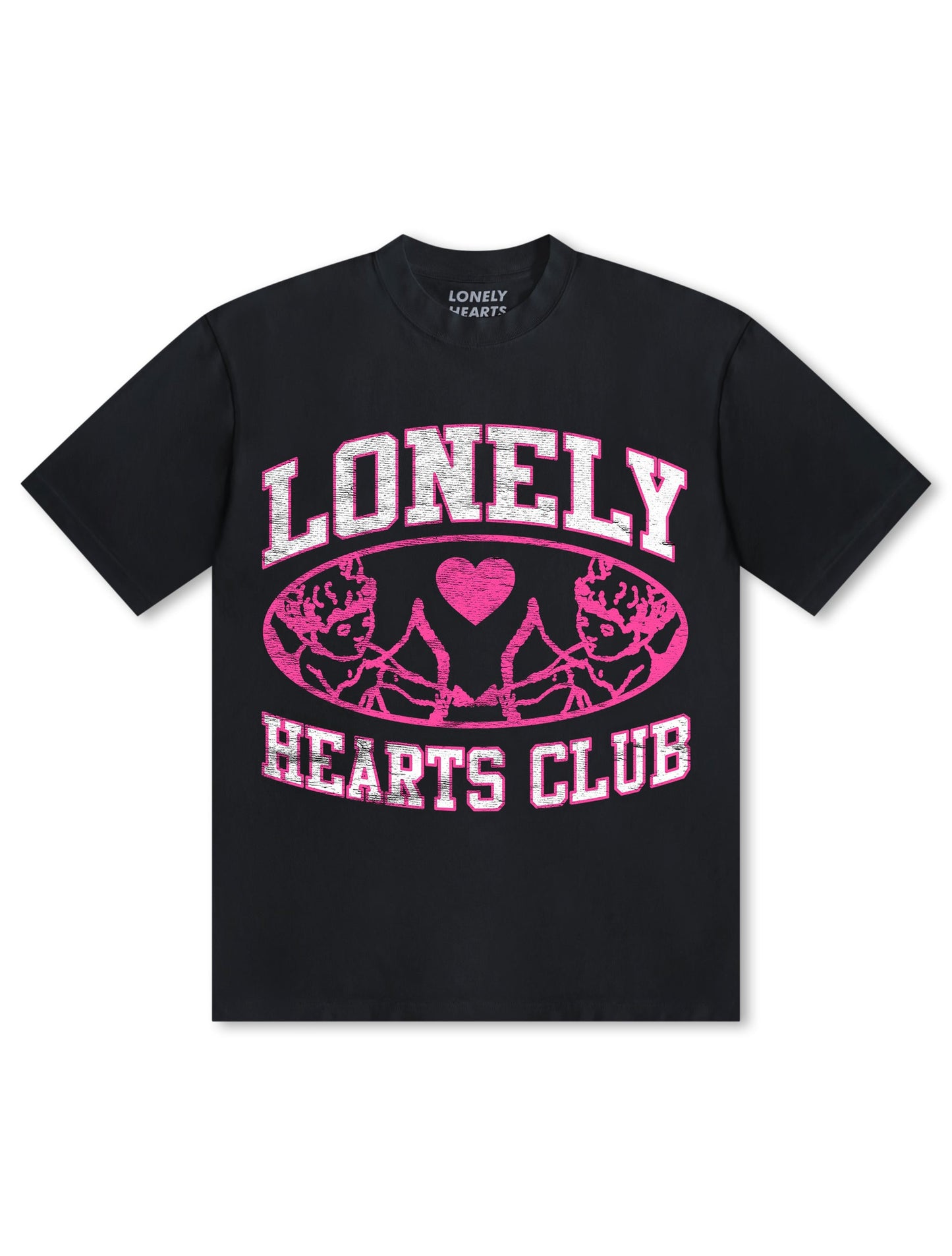 Lonely Hearts Club Cupid De Locke Premium T-Shirt - Black Edge Denim Exchange