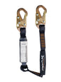 Frontline LIS31S Combat 3' Single Leg Snaphook Lanyard with Internal Shock Absorber VM Hardware