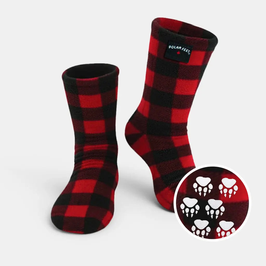 Polar Feet Fleece Socks - Lumberjack Polar Feet® LLC