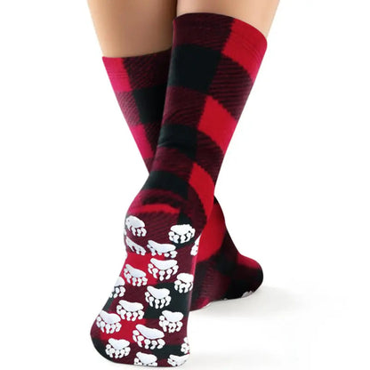 Kids' Nonskid Fleece Socks - Lumberjack Polar Feet® LLC