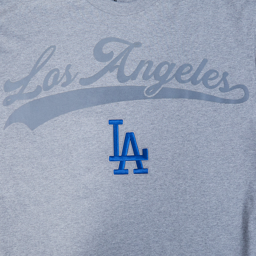 Pro Standard LA Dodgers Living Large Tee - Gray Denim Exchange