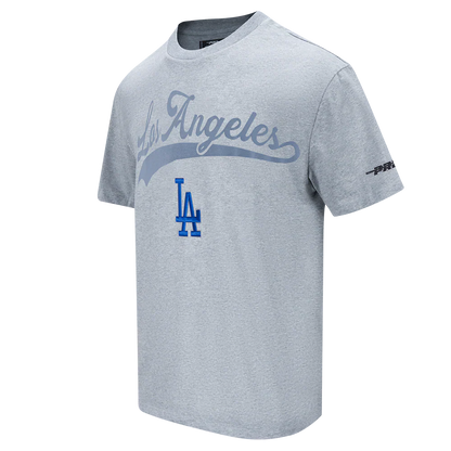 Pro Standard LA Dodgers Living Large Tee - Gray Denim Exchange