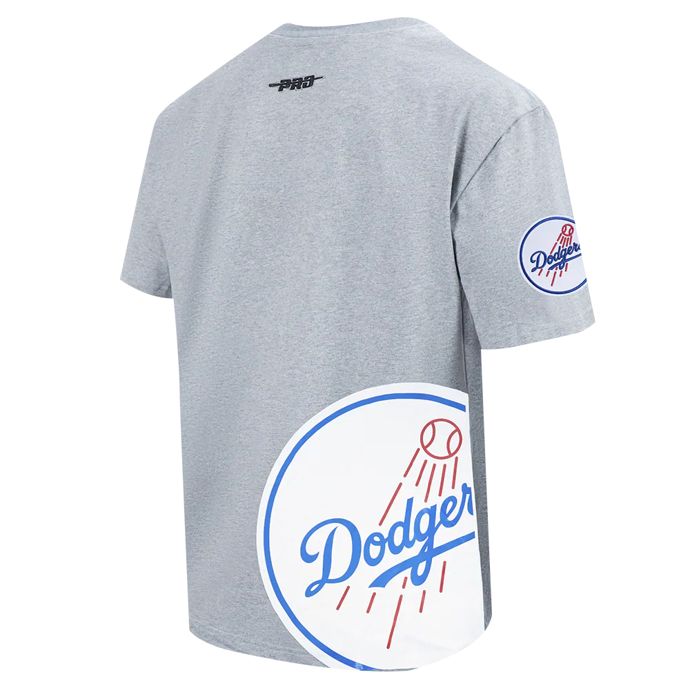 Pro Standard LA Dodgers Living Large Tee - Gray Denim Exchange