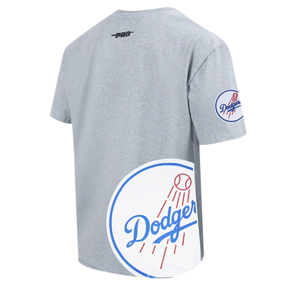 Pro Standard LA Dodgers Living Large Tee - Gray Denim Exchange