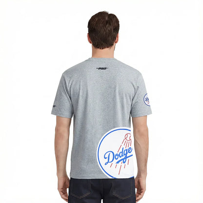 Pro Standard LA Dodgers Living Large Tee - Gray Denim Exchange