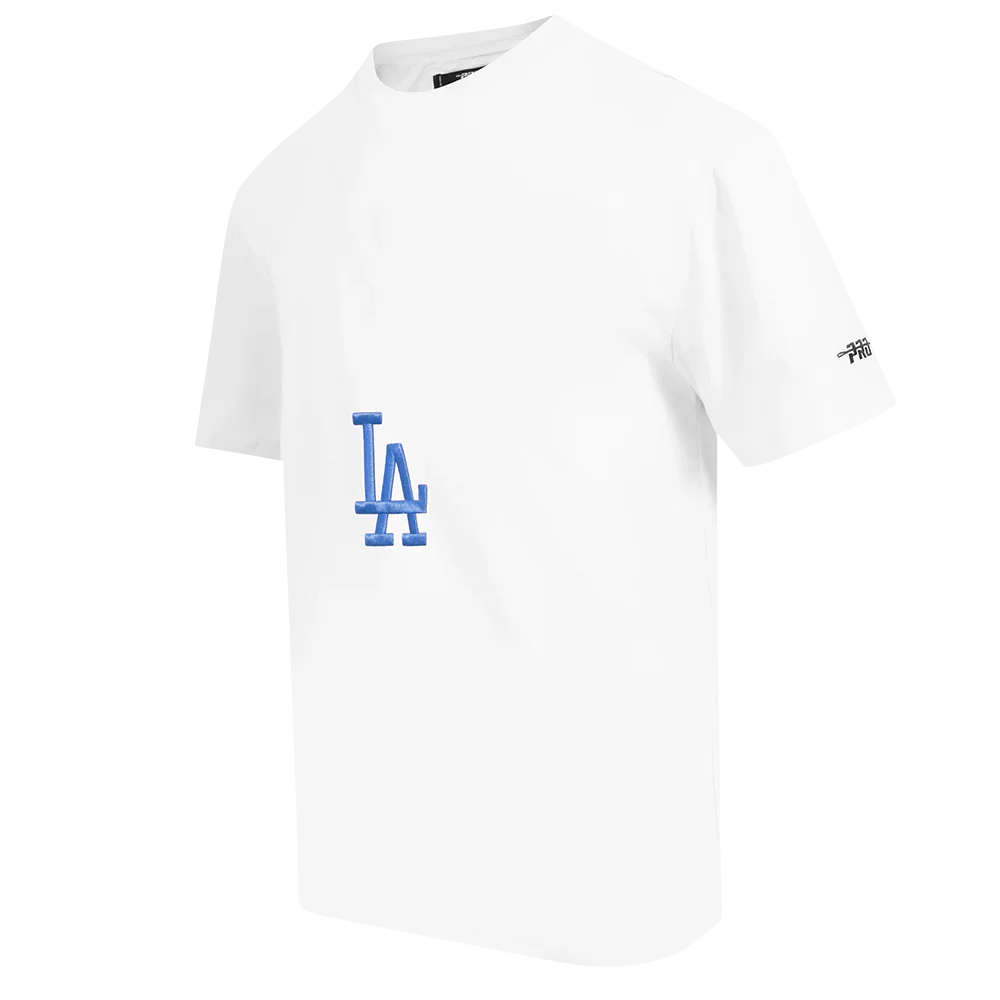 Pro Standard LA Dodgers Living Large Tee - White Denim Exchange