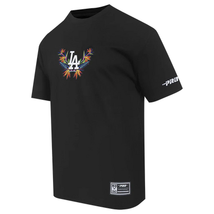 Pro Standard Los Angeles Dodgers Paradise Tee - Black Denim Exchange