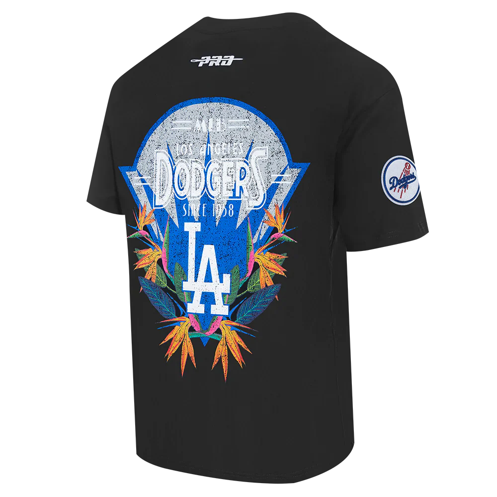 Pro Standard Los Angeles Dodgers Paradise Tee - Black Denim Exchange
