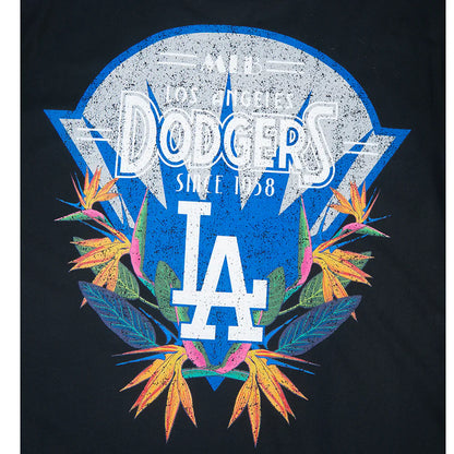 Pro Standard Los Angeles Dodgers Paradise Tee - Black Denim Exchange