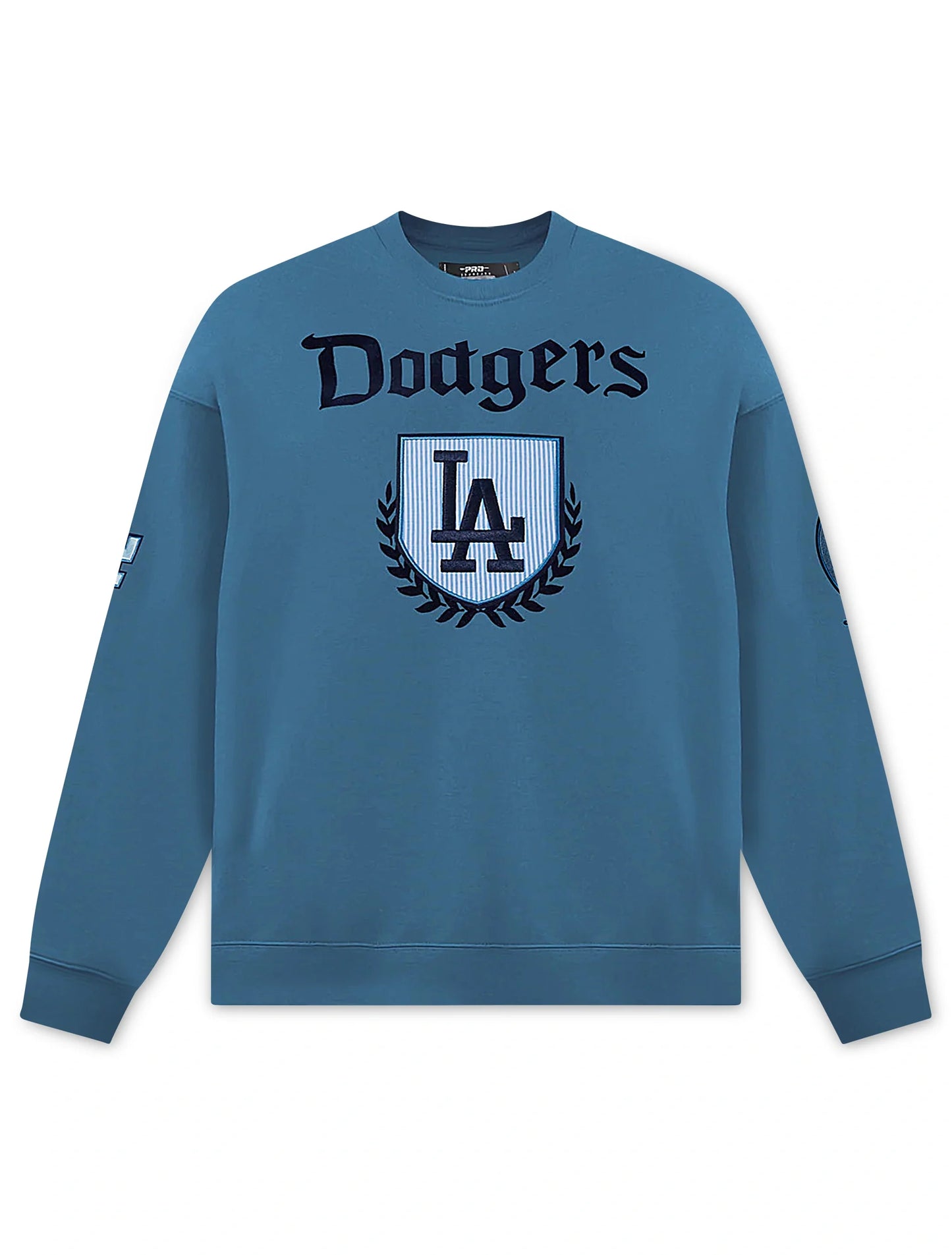Pro Standard LA Dodgers Country Club Crewneck - Steel Blue Denim Exchange