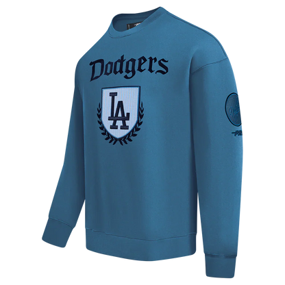 Pro Standard LA Dodgers Country Club Crewneck - Steel Blue Denim Exchange