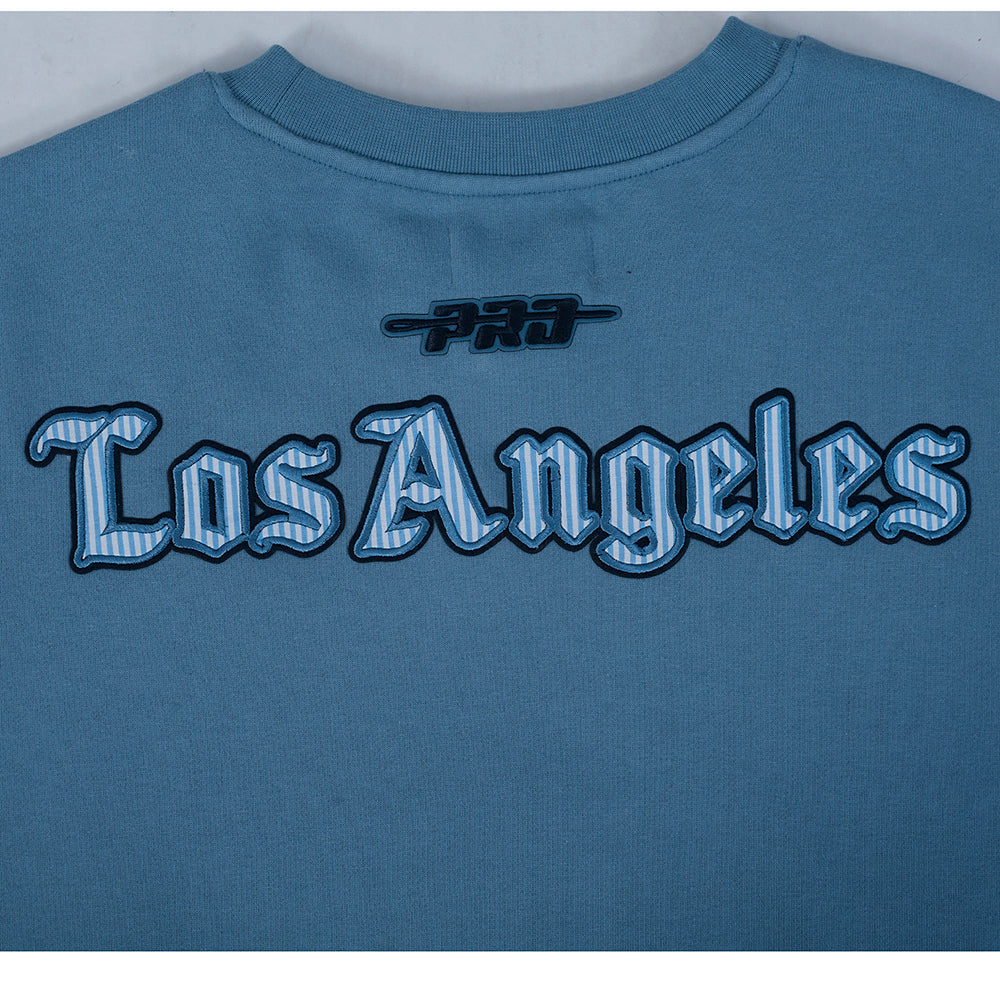 Pro Standard LA Dodgers Country Club Crewneck - Steel Blue Denim Exchange