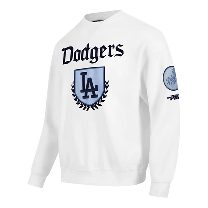 Pro Standard LA Dodgers Country Club Crewneck - White Denim Exchange