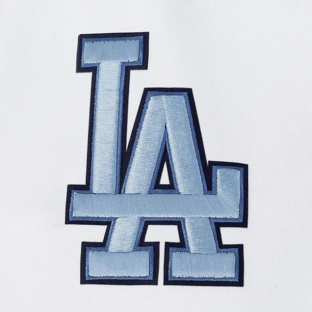 Pro Standard LA Dodgers Country Club Crewneck - White Denim Exchange