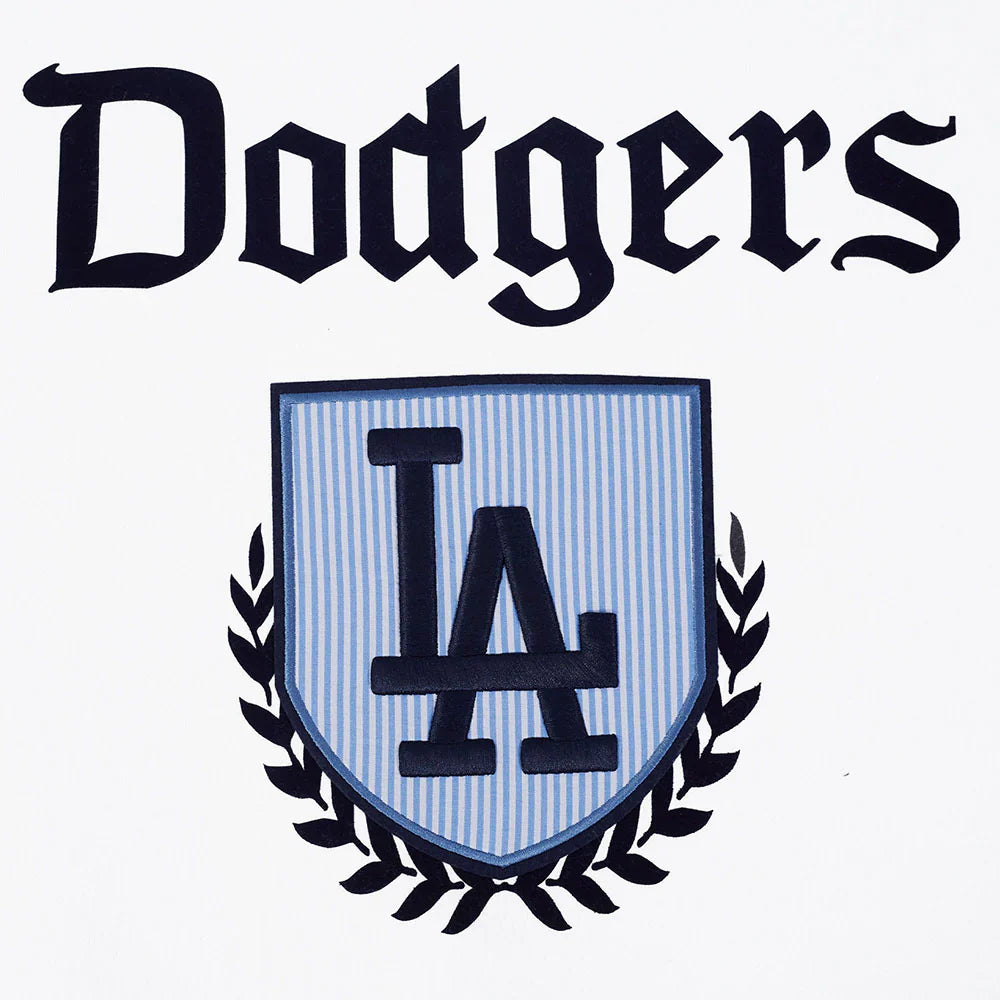 Pro Standard LA Dodgers Country Club Crewneck - White Denim Exchange