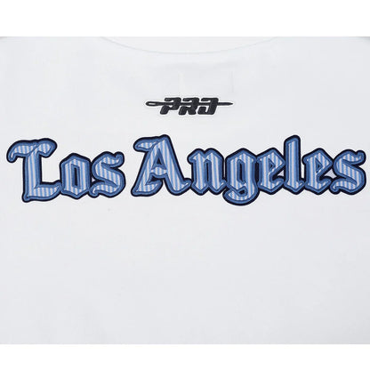 Pro Standard LA Dodgers Country Club Crewneck - White Denim Exchange