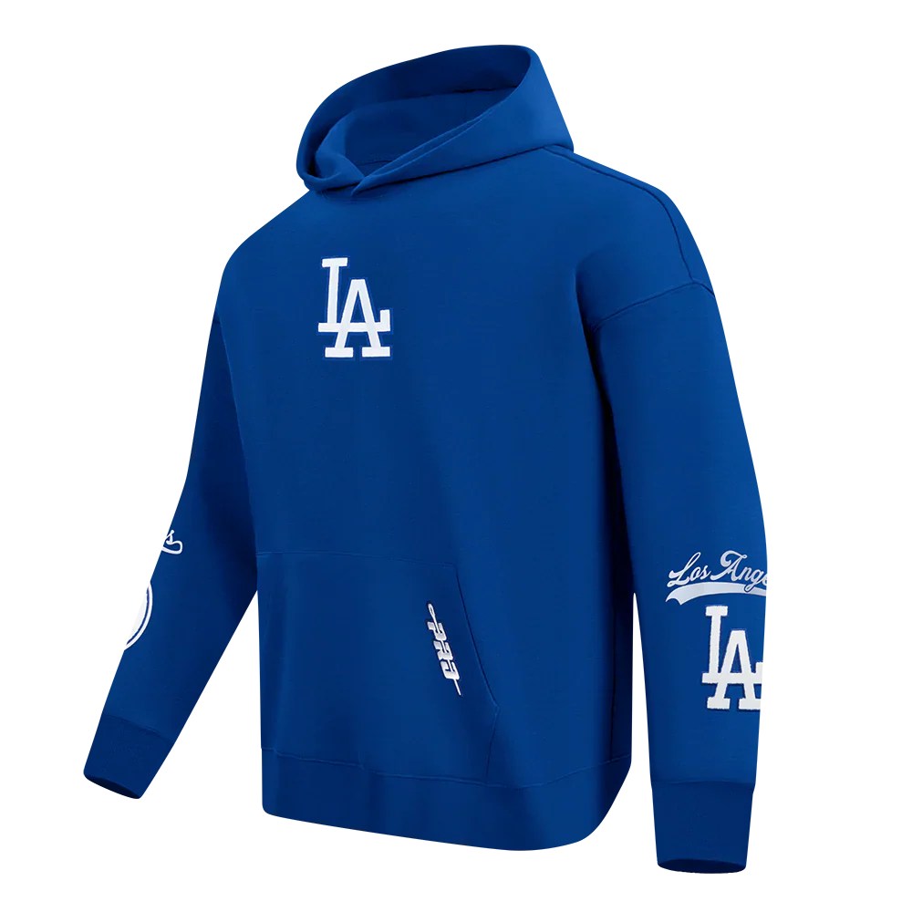Pro Standard Dodgers Living Large Hoodie - Dark Blue Denim Exchange
